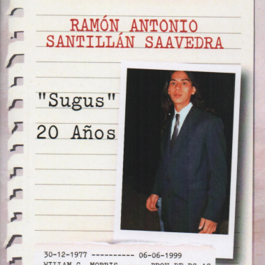 Ramón Antonio Santillán Saavedra «Sugus» 20 años